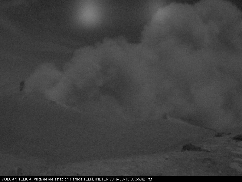Reportan explosión en Volcán Telica